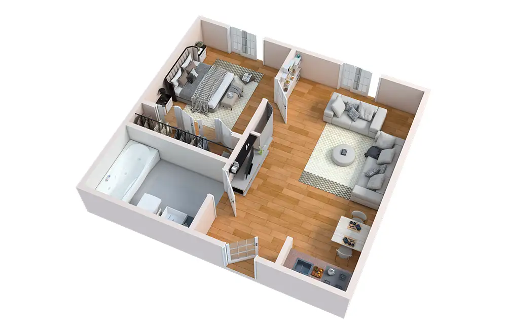 One Bedroom One Bedroom