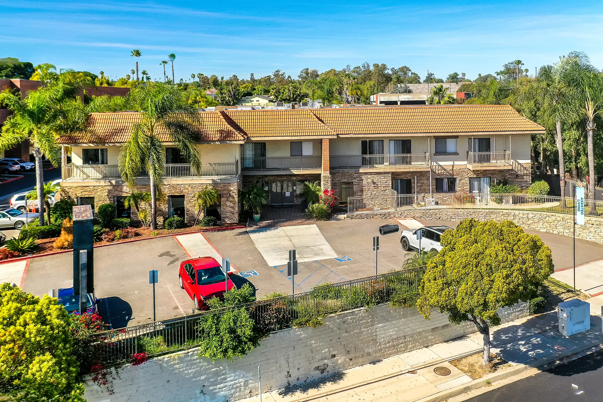 Beautiful view of the mountains near Meridian San Marcos
